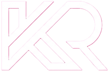 Logo com as letras KR